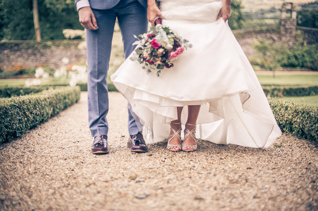 Pretty Pink BallyBeg Wedding by Brian Hutchinson Photography | onefabday.com