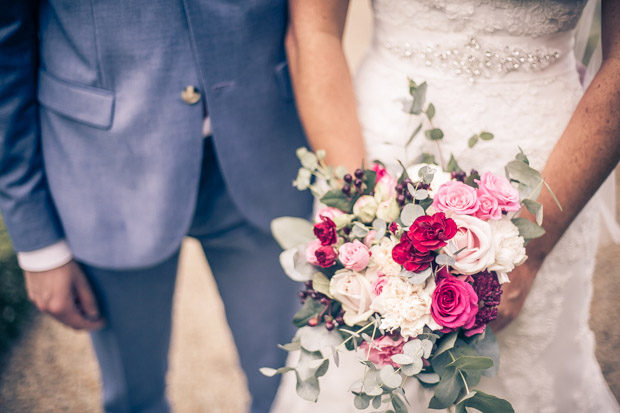 Pretty Pink BallyBeg Wedding by Brian Hutchinson Photography | onefabday.com