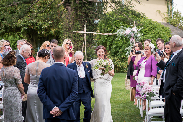 Pretty rustic wedding at South Farm Royston by Lucy Noble // onefabday.com