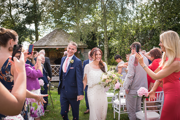 Pretty rustic wedding at South Farm Royston by Lucy Noble // onefabday.com