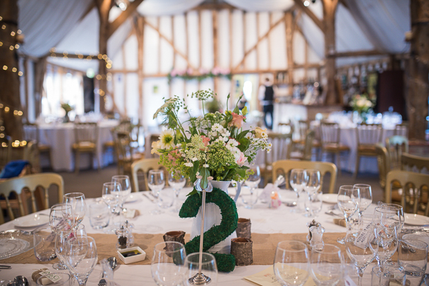 Pretty rustic wedding at South Farm Royston by Lucy Noble // onefabday.com