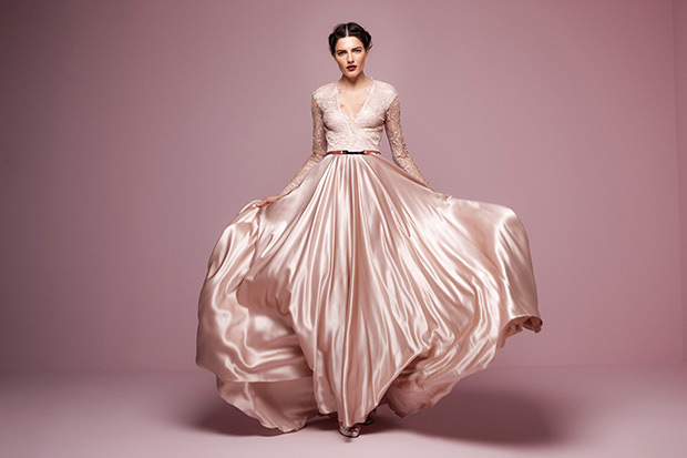 Fabulously Feminine - The Daalarna Flower Collection | see all the gorgeous gowns on onefabday.com