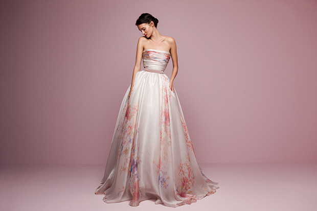 Fabulously Feminine - The Daalarna Flower Collection | see all the gorgeous gowns on onefabday.com