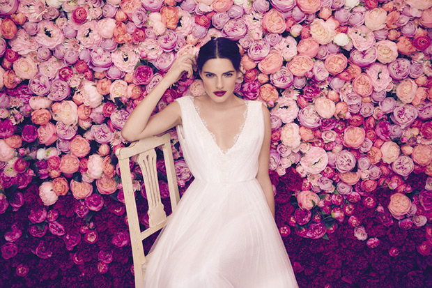 Fabulously Feminine - The Daalarna Flower Collection | see all the gorgeous gowns on onefabday.com