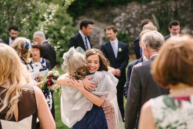 Beautiful Trudder Lodge wedding with blush wedding dress by This Modern Love | onefabday.com