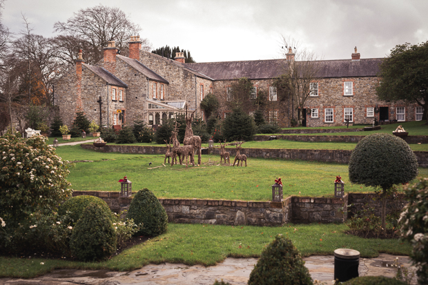 Beautiful winter day: Ballymagarvey Village wedding // onefabday.com