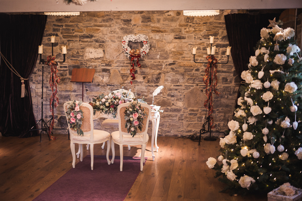 Beautiful winter wedding at Ballymagarvey Village // onefabday.com