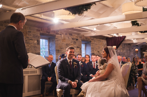 Beautiful winter wedding at Ballymagarvey Village // onefabday.com