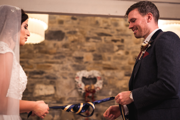 Beautiful winter wedding at Ballymagarvey Village // onefabday.com