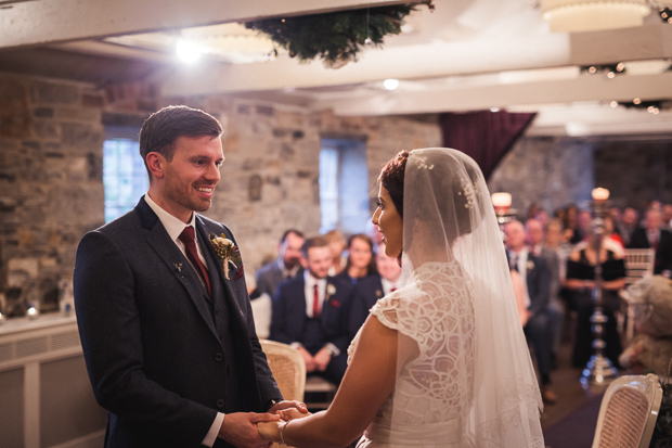 Beautiful winter wedding at Ballymagarvey Village // onefabday.com