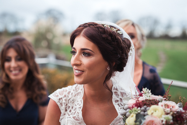 Beautiful winter wedding at Ballymagarvey Village // onefabday.com