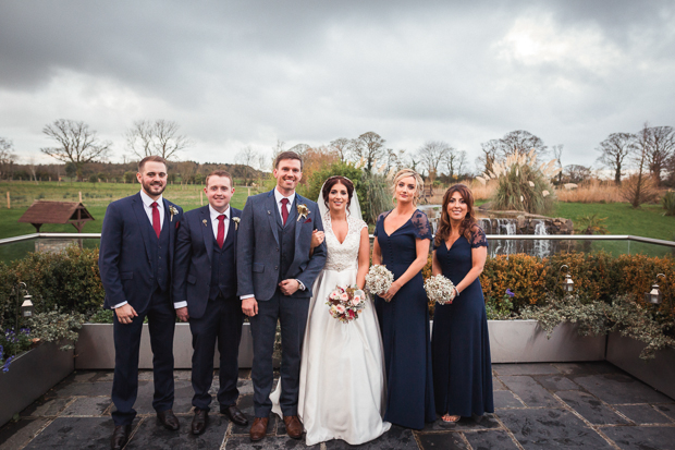 Beautiful winter wedding at Ballymagarvey Village // onefabday.com