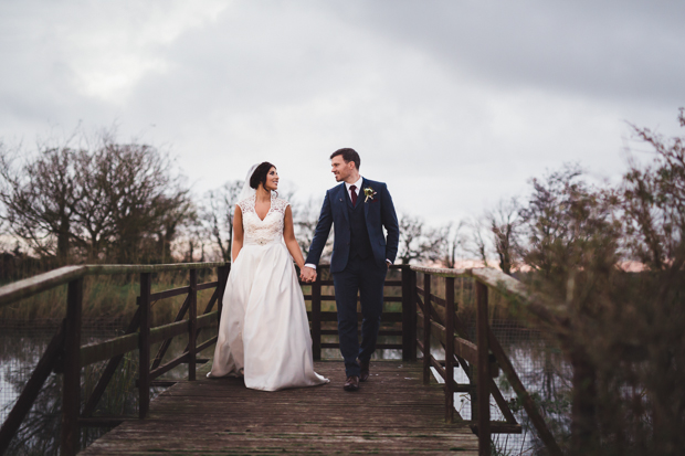 Beautiful winter wedding at Ballymagarvey Village // onefabday.com