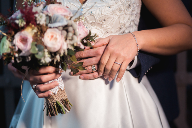 Beautiful winter wedding at Ballymagarvey Village // onefabday.com