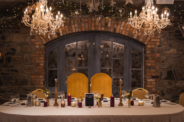 Beautiful winter wedding at Ballymagarvey Village // onefabday.com