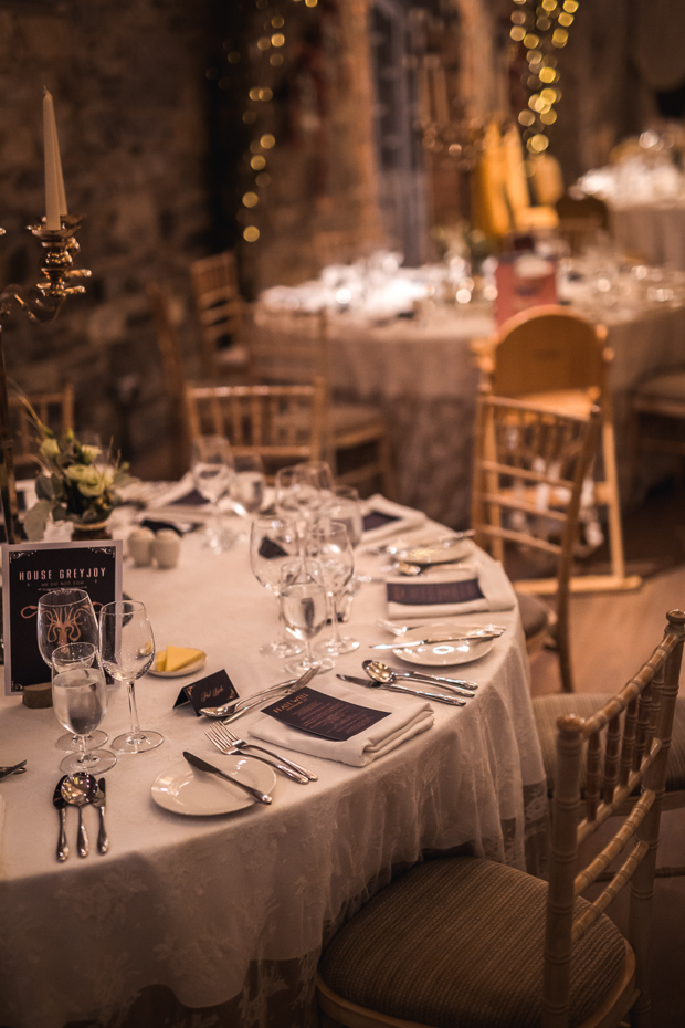 Beautiful winter wedding at Ballymagarvey Village // onefabday.com