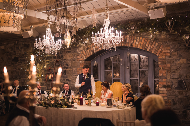 Beautiful winter wedding at Ballymagarvey Village // onefabday.com