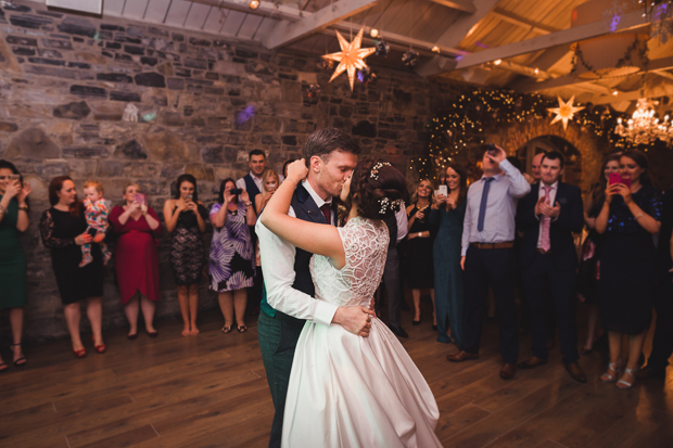 Beautiful winter wedding at Ballymagarvey Village // onefabday.com