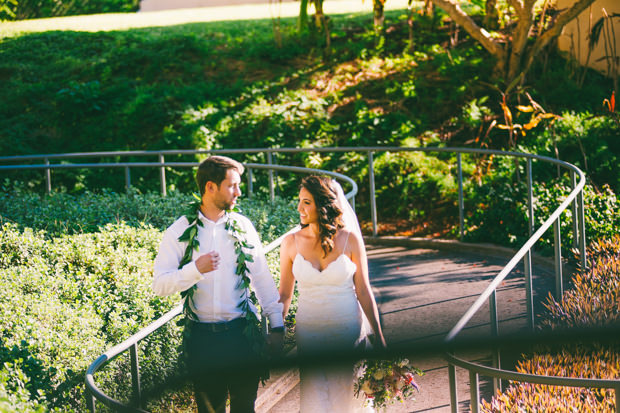 Beautiful Hawaii wedding by Couple Cups | onefabday.com