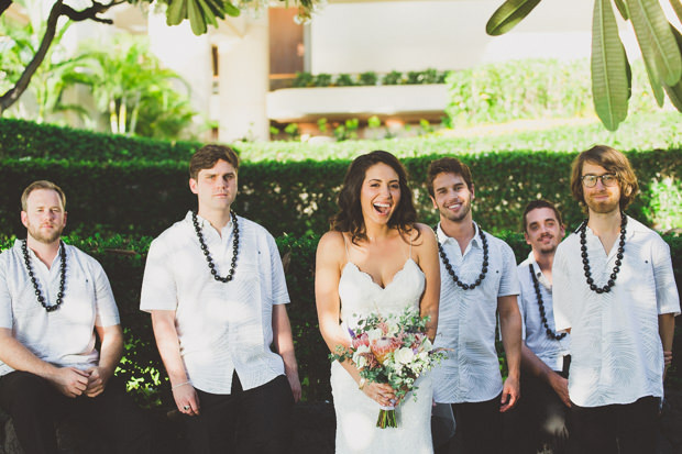 Beautiful beach wedding by Couple Cups | onefabday.com