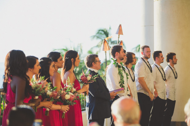 Beautiful beach wedding by Couple Cups | onefabday.com