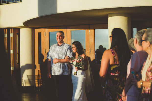 Beautiful beach wedding by Couple Cups | onefabday.com