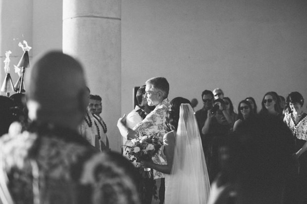 Beautiful beach wedding by Couple Cups | onefabday.com