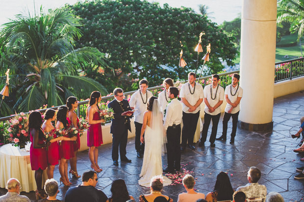 Beautiful beach wedding by Couple Cups | onefabday.com