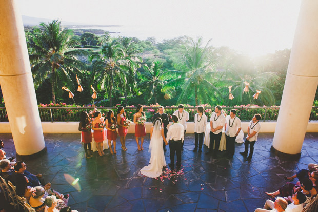 Beautiful beach wedding by Couple Cups | onefabday.com