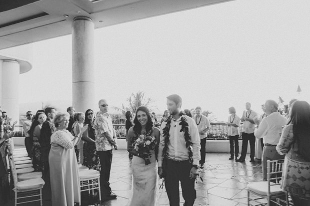 Beautiful beach wedding by Couple Cups | onefabday.com