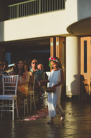 Beautiful beach wedding by Couple Cups | onefabday.com