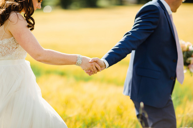 Beautiful tipi wedding by The Lous Photography | onefabday.com