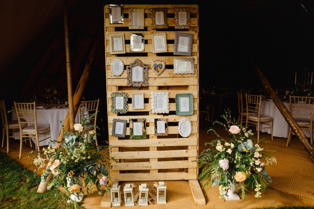 Beautiful tipi wedding by The Lous Photography | onefabday.com