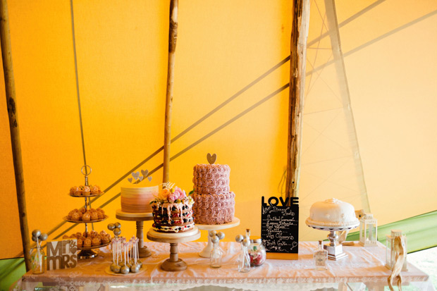 Beautiful tipi wedding by The Lous Photography | onefabday.com