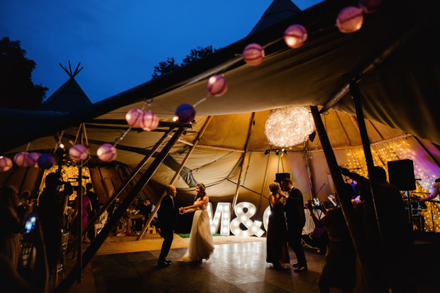 Beautiful tipi wedding by The Lous Photography | onefabday.com