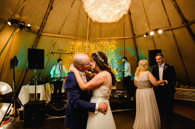 Beautiful tipi wedding by The Lous Photography | onefabday.com