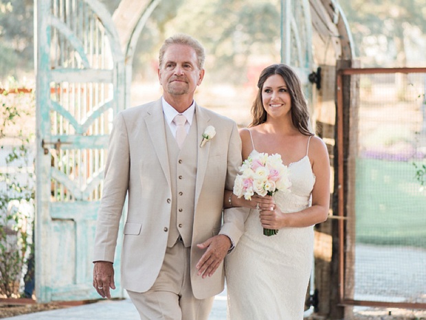 Pastel and Rustic Dodasa Ranch California Wedding By White Ivory Photography // onefabday.com