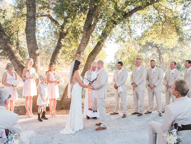 Pastel and Rustic Dodasa Ranch California Wedding By White Ivory Photography // onefabday.com