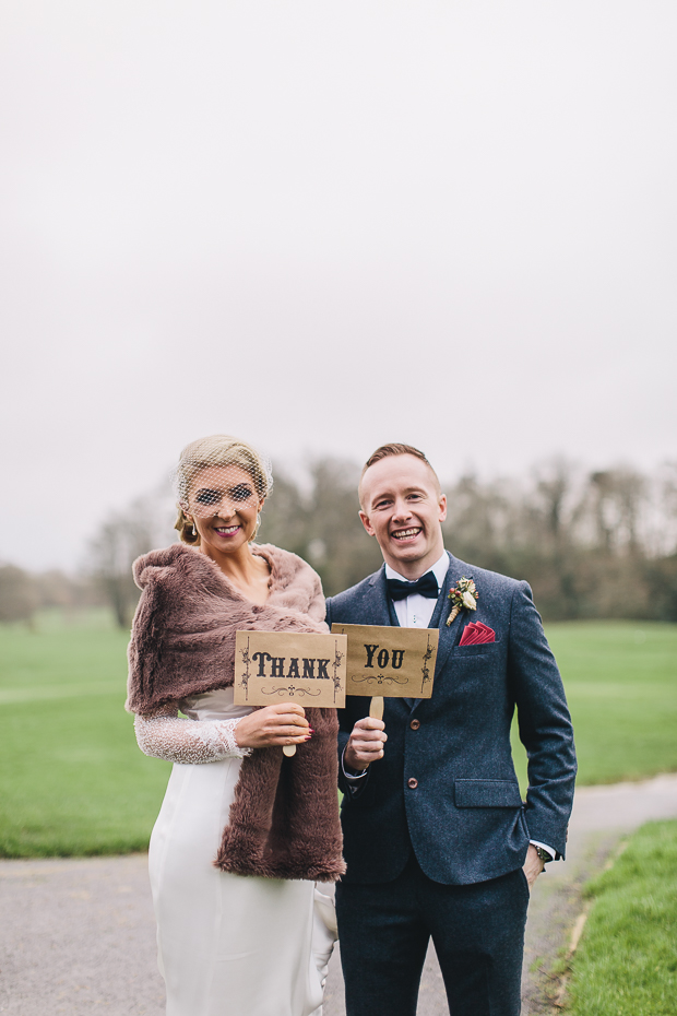 Winter Faithlegg House Hotel Wedding By White Cat Studio // onefabday.com