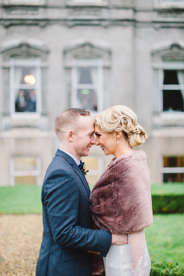 Winter Faithlegg House Hotel Wedding By White Cat Studio // onefabday.com