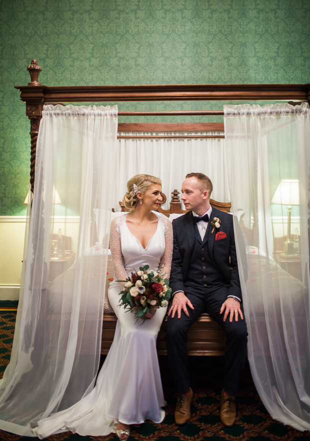 Winter Faithlegg House Hotel Wedding By White Cat Studio // onefabday.com