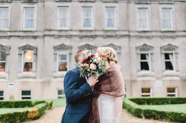 Winter Faithlegg House Hotel Wedding By White Cat Studio // onefabday.com