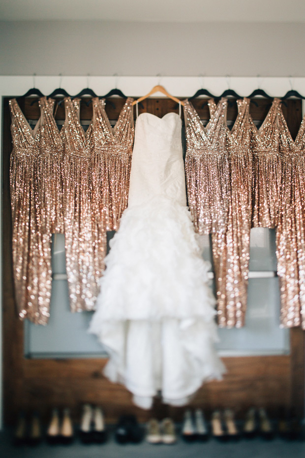 Glitzy glam gold and red real wedding by Ali V Photography | onefabday.com