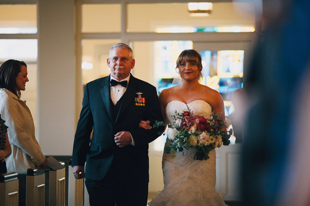 Glitzy glam gold and red real wedding by Ali V Photography | onefabday.com