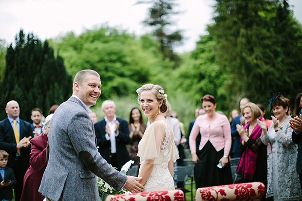 Gorgeous outdoor Boyne Hill House wedding by Therese Aherne | onefabday.com