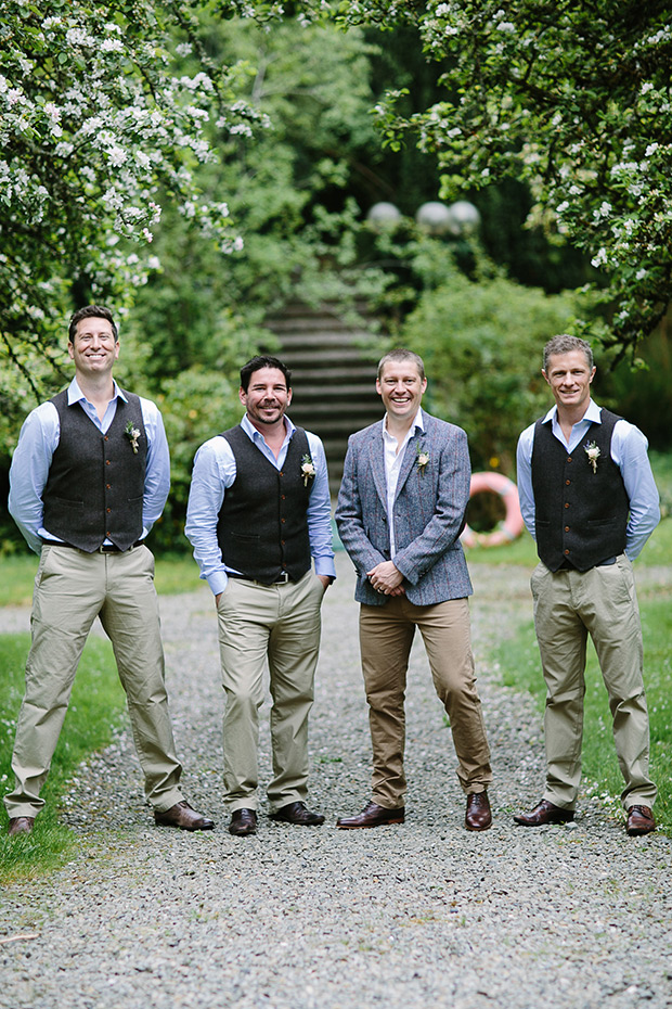 Gorgeous outdoor Boyne Hill House wedding by Therese Aherne | onefabday.com