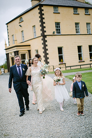 Gorgeous outdoor wedding by Therese Aherne | onefabday.com