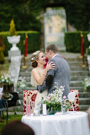 Gorgeous outdoor wedding by Therese Aherne | onefabday.com