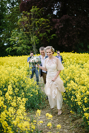 Gorgeous outdoor wedding by Therese Aherne | onefabday.com