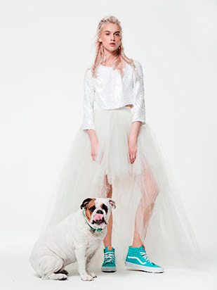 Nadja top/ Sailor skirt | Houghton Bride 2016 Collection | onefabday.com